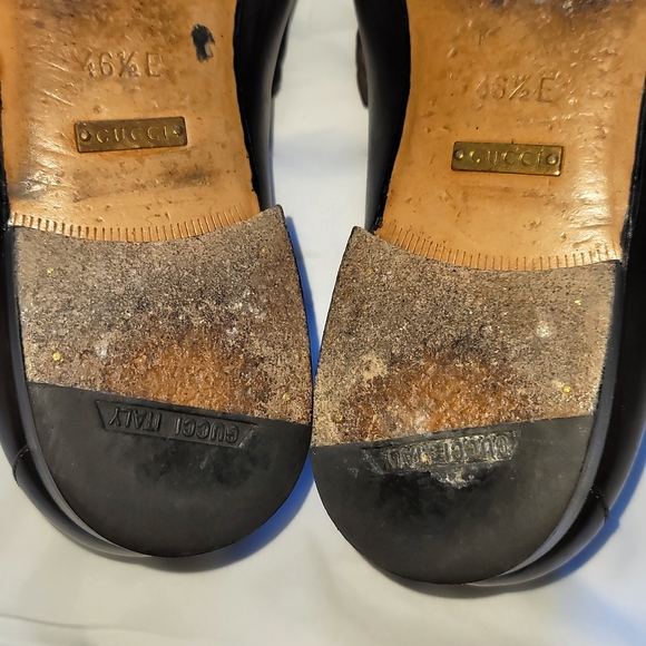 Gucci Horsebit Loafers 46 1/2 12.5 Brown - Picture 8 of 13